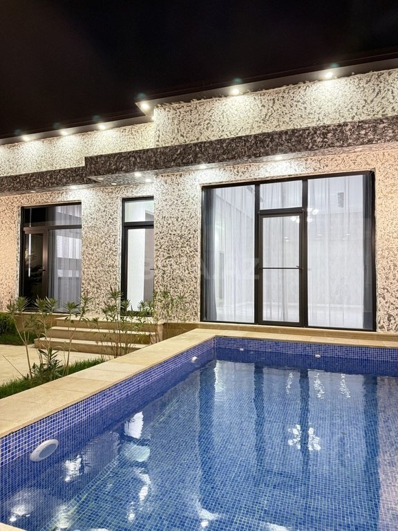 4 otaqlı həyət evi/bağ evi - Şağan q. - 130 m² (4)