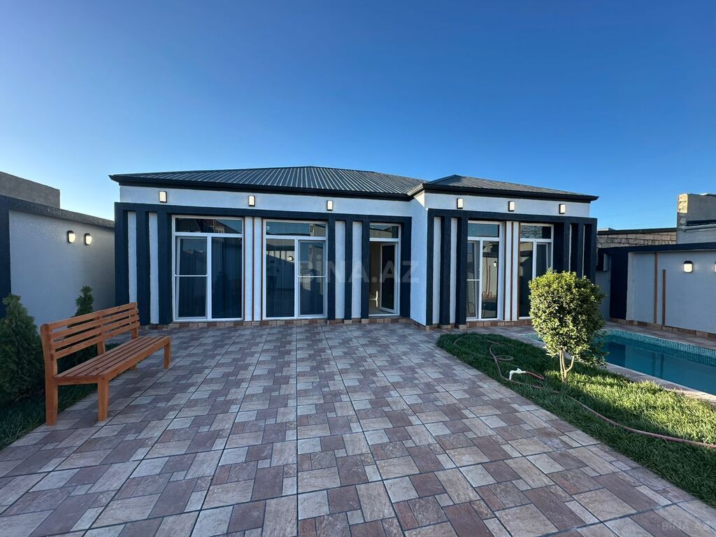 4 otaqlı həyət evi/bağ evi - Mərdəkan q. - 140 m² (4)