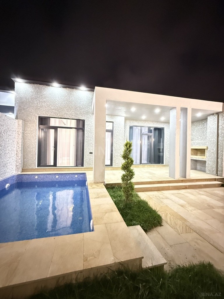 4 otaqlı həyət evi/bağ evi - Şağan q. - 130 m² (3)