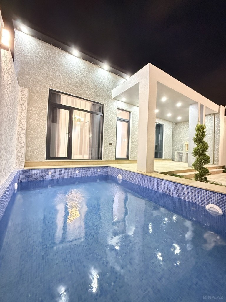 4 otaqlı həyət evi/bağ evi - Şağan q. - 130 m² (5)
