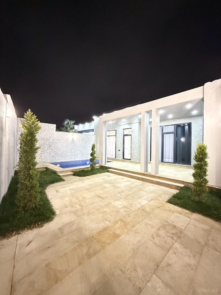 4 otaqlı həyət evi/bağ evi - Şağan q. - 130 m² (4)