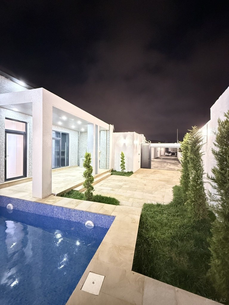 4 otaqlı həyət evi/bağ evi - Şağan q. - 130 m² (6)