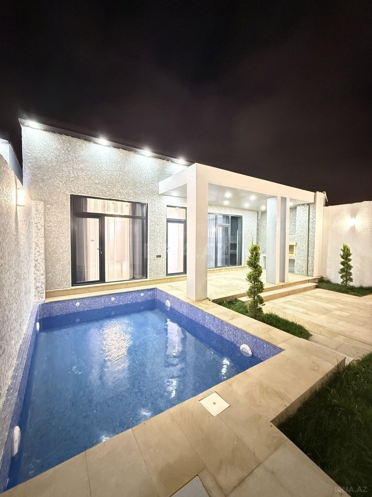 4 otaqlı həyət evi/bağ evi - Şağan q. - 130 m² (1)
