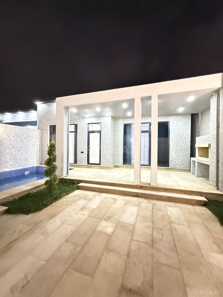 4 otaqlı həyət evi/bağ evi - Şağan q. - 130 m² (2)