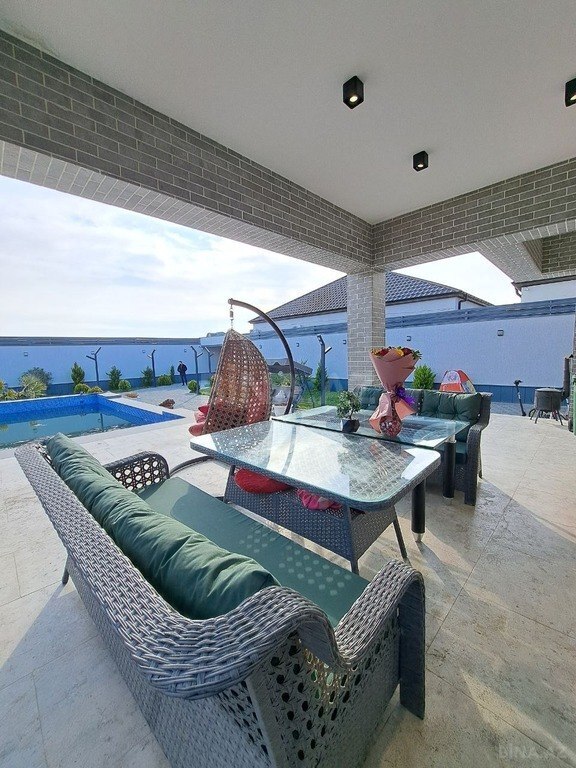 4 otaqlı həyət evi/bağ evi - Mərdəkan q. - 240 m² (8)