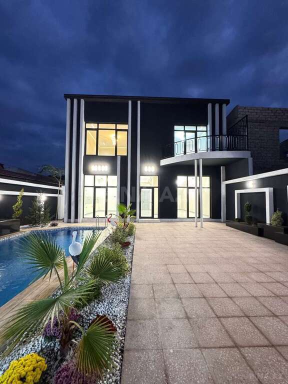 5 otaqlı həyət evi/bağ evi - Şüvəlan q. - 200 m² (1)