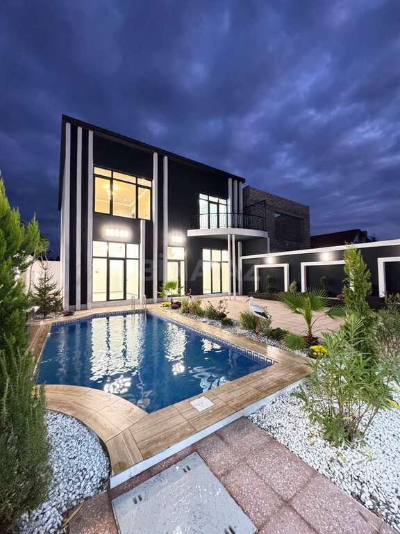 5 otaqlı həyət evi/bağ evi - Şüvəlan q. - 200 m² (2)