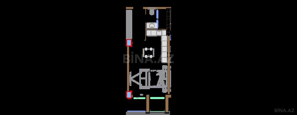 1 otaqlı yeni tikili - Sea Breeze q. - 54.4 m² (7)