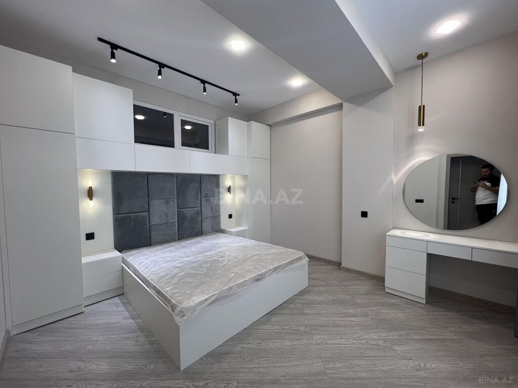 3 otaqlı yeni tikili - Gənclik m. - 110 m² (8)