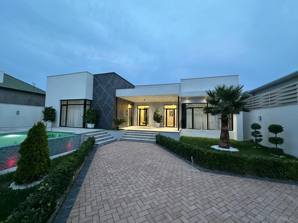 4 otaqlı həyət evi/bağ evi - Mərdəkan q. - 160 m² (1)