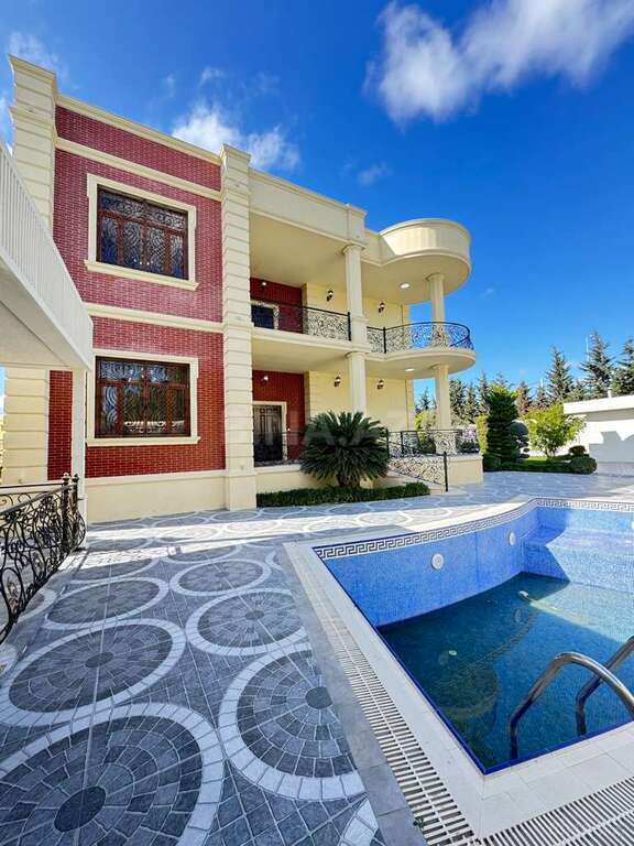 5 otaqlı həyət evi/bağ evi - Buzovna q. - 450 m² (1)