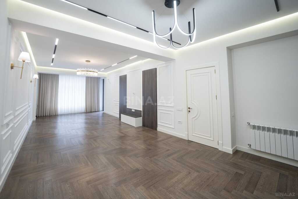 3 otaqlı yeni tikili - Şah İsmayıl Xətai m. - 121 m² (2)