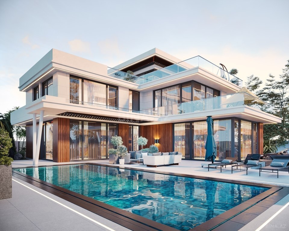 6 otaqlı həyət evi/bağ evi - Bilgəh q. - 320 m² (13)