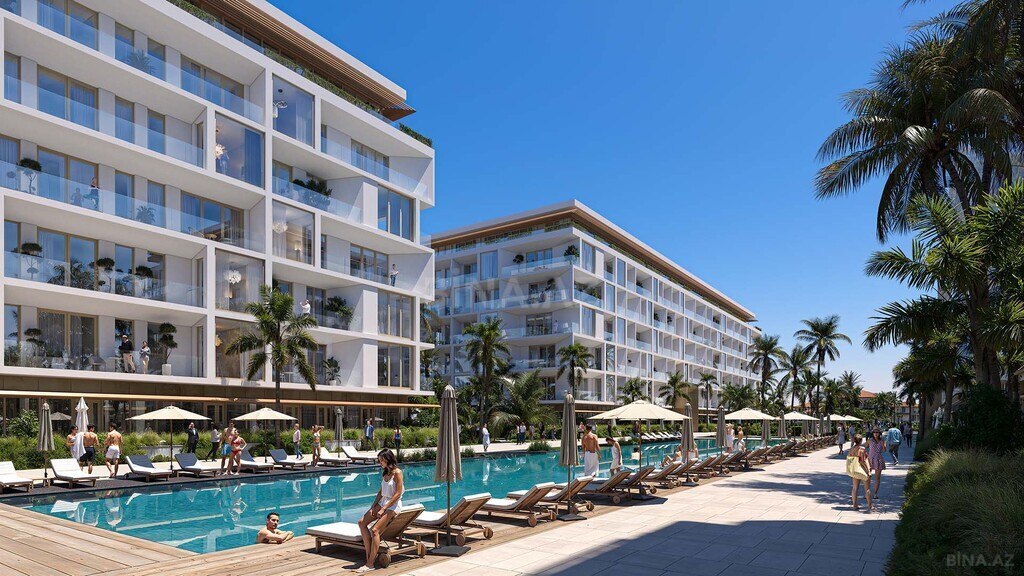 1 otaqlı yeni tikili - Nardaran q. - 52.5 m² (3)