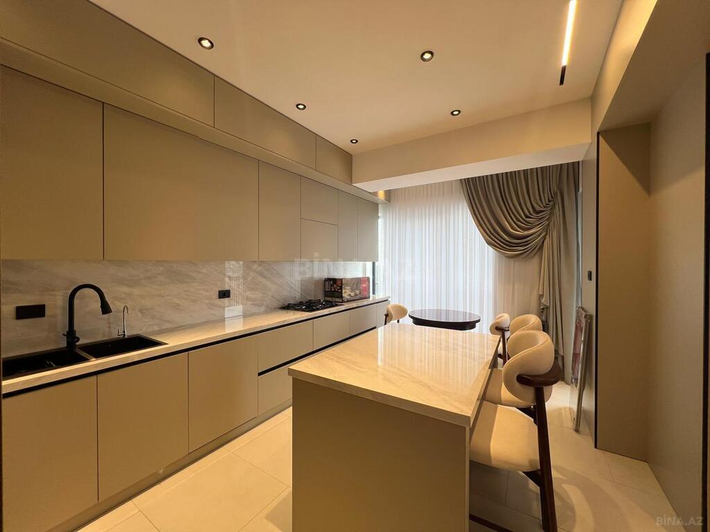 3 otaqlı yeni tikili - Şah İsmayıl Xətai m. - 135 m² (4)