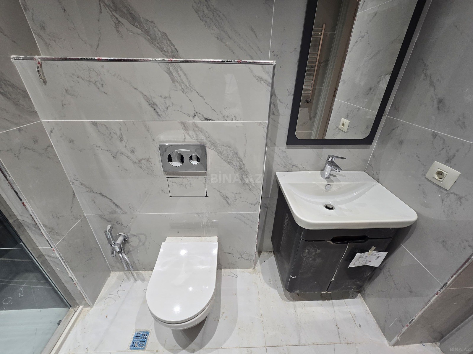 3 otaqlı yeni tikili - Elmlər Akademiyası m. - 69.2 m² (15)