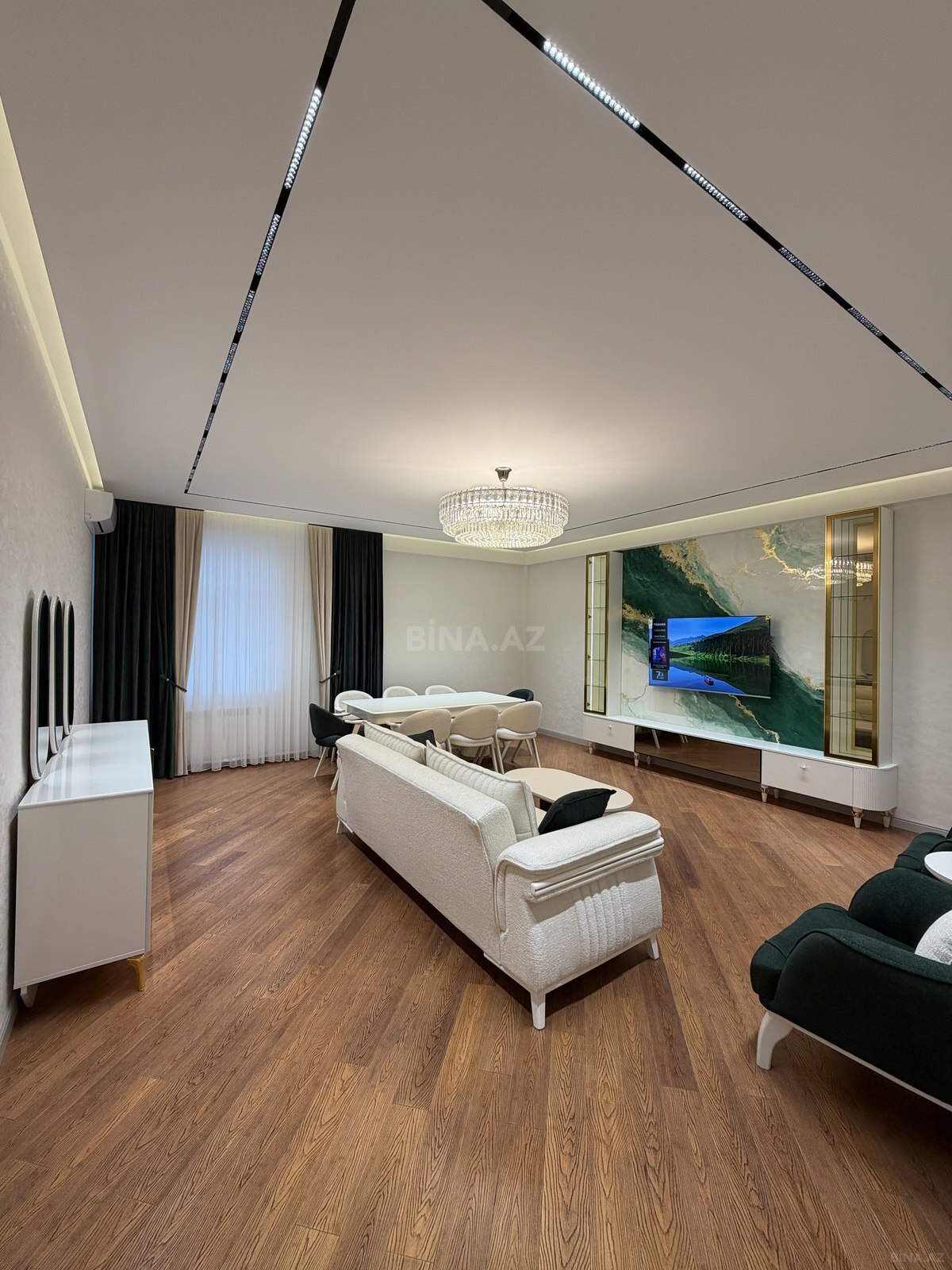 4 otaqlı yeni tikili - 8 Noyabr m. - 160 m² (1)