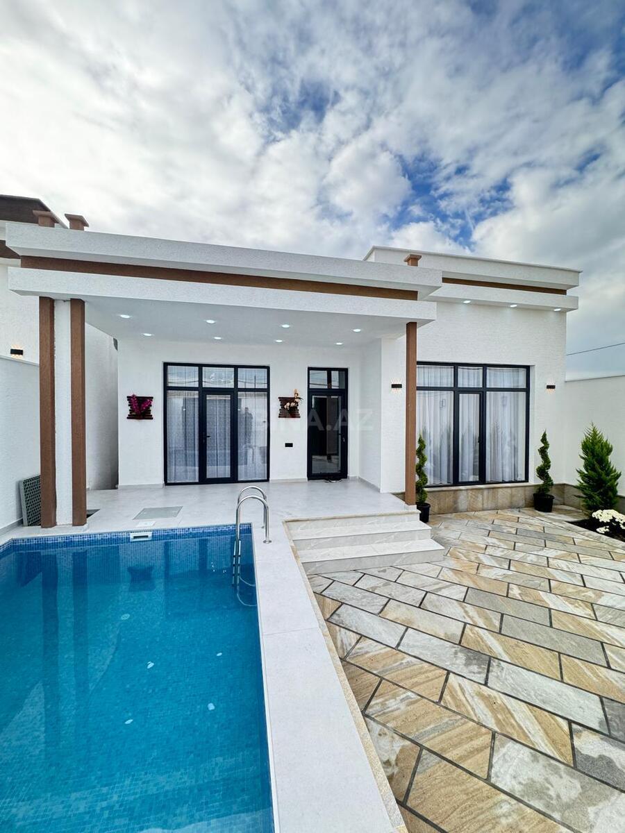 4 otaqlı həyət evi/bağ evi - Şüvəlan q. - 150 m² (1)