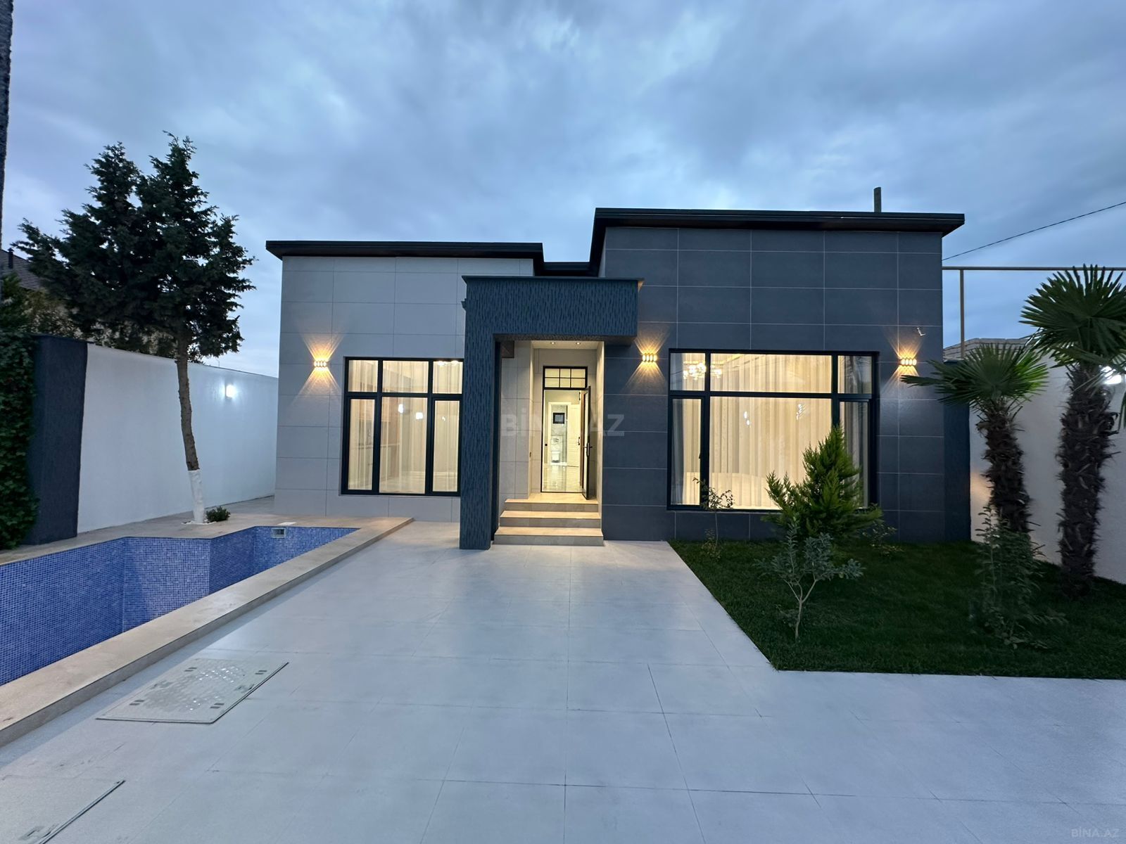 4 otaqlı həyət evi/bağ evi - Mərdəkan q. - 150 m² (1)