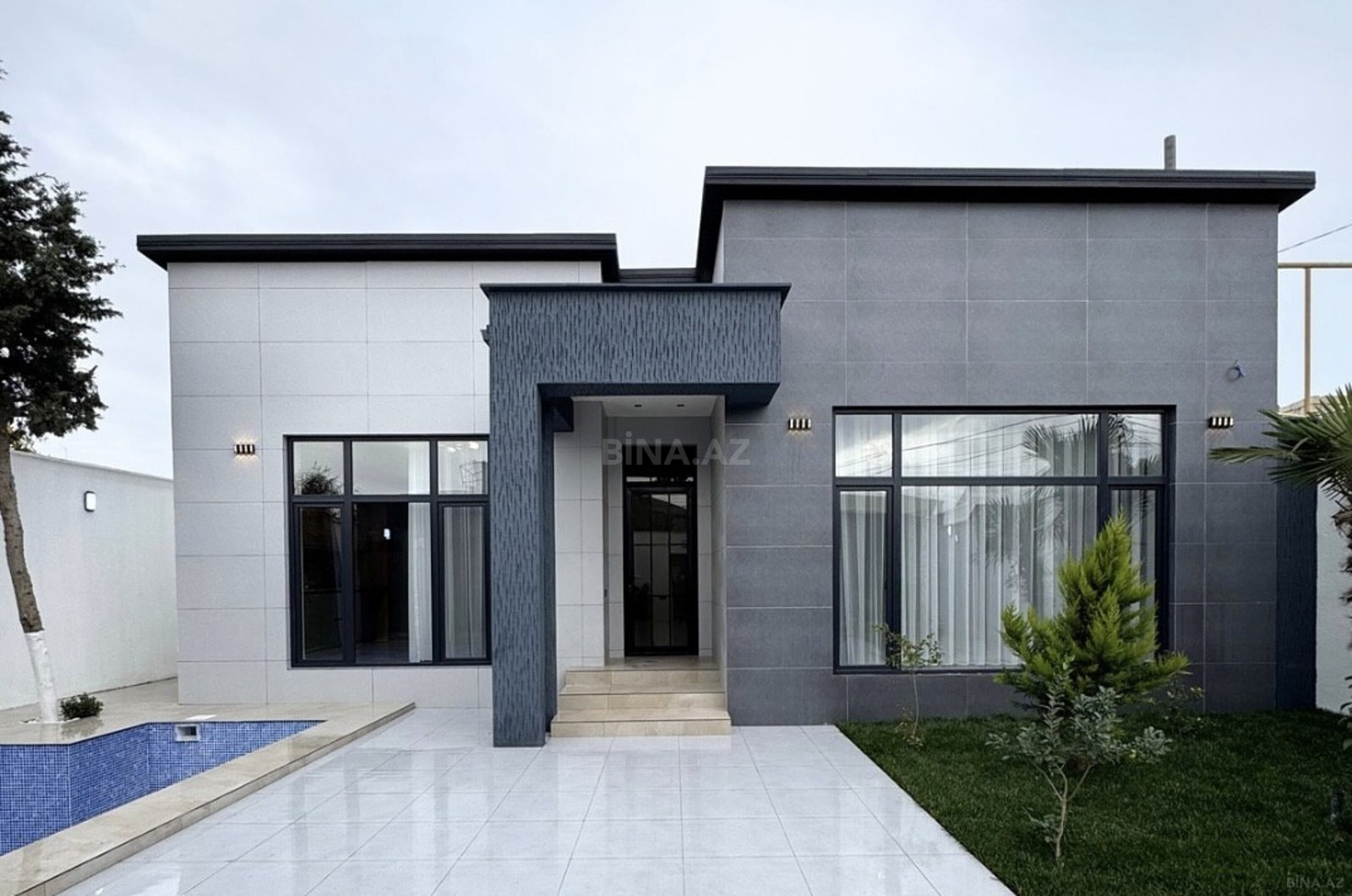 4 otaqlı həyət evi/bağ evi - Mərdəkan q. - 160 m² (1)