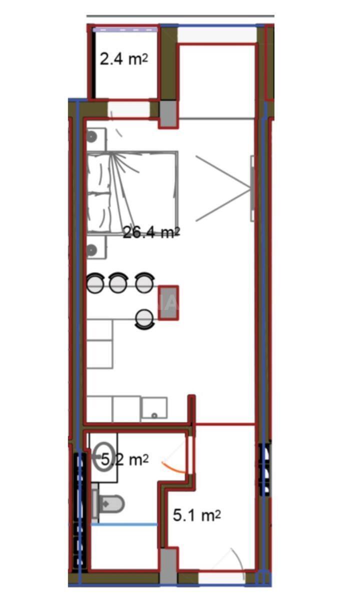 1 otaqlı yeni tikili - Nardaran q. - 48 m² (4)
