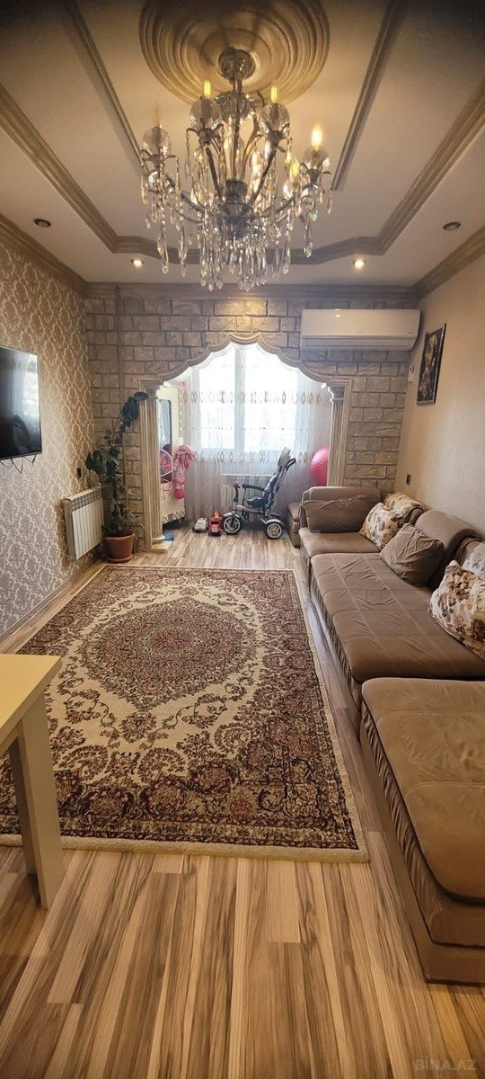 2 otaqlı köhnə tikili - Həzi Aslanov m. - 65 m² (2)