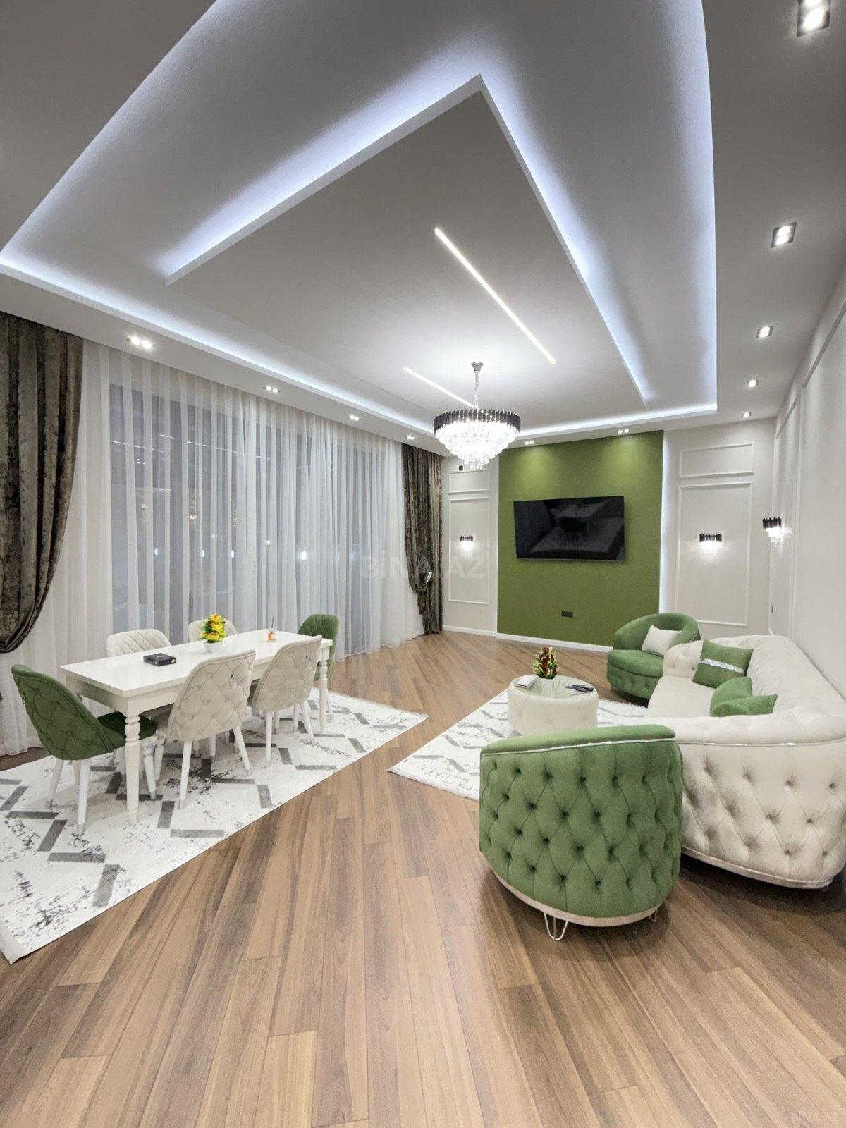 4 otaqlı həyət evi/bağ evi - Mərdəkan q. - 190 m² (18)