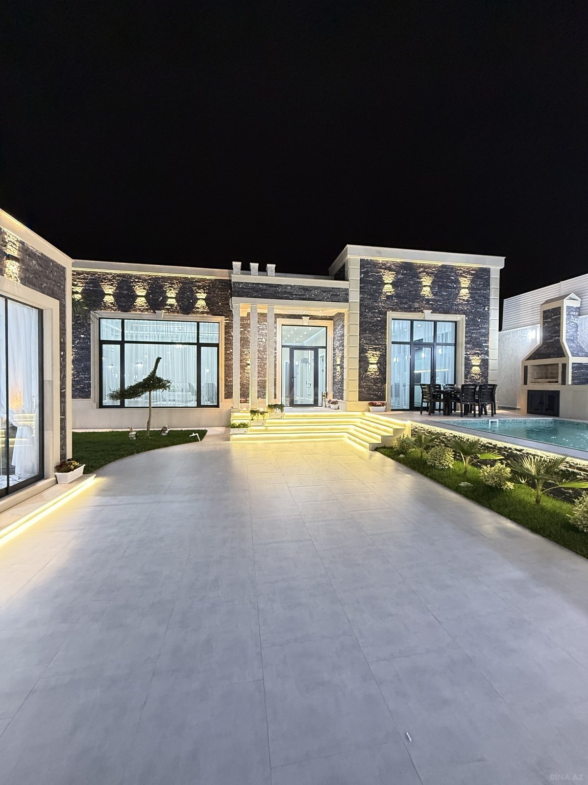 4 otaqlı həyət evi/bağ evi - Mərdəkan q. - 190 m² (4)