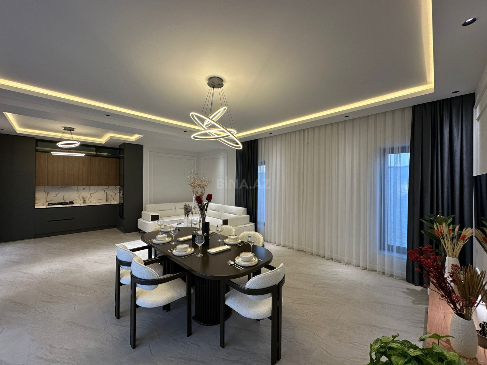 5 otaqlı həyət evi/bağ evi - Mərdəkan q. - 200 m² (11)