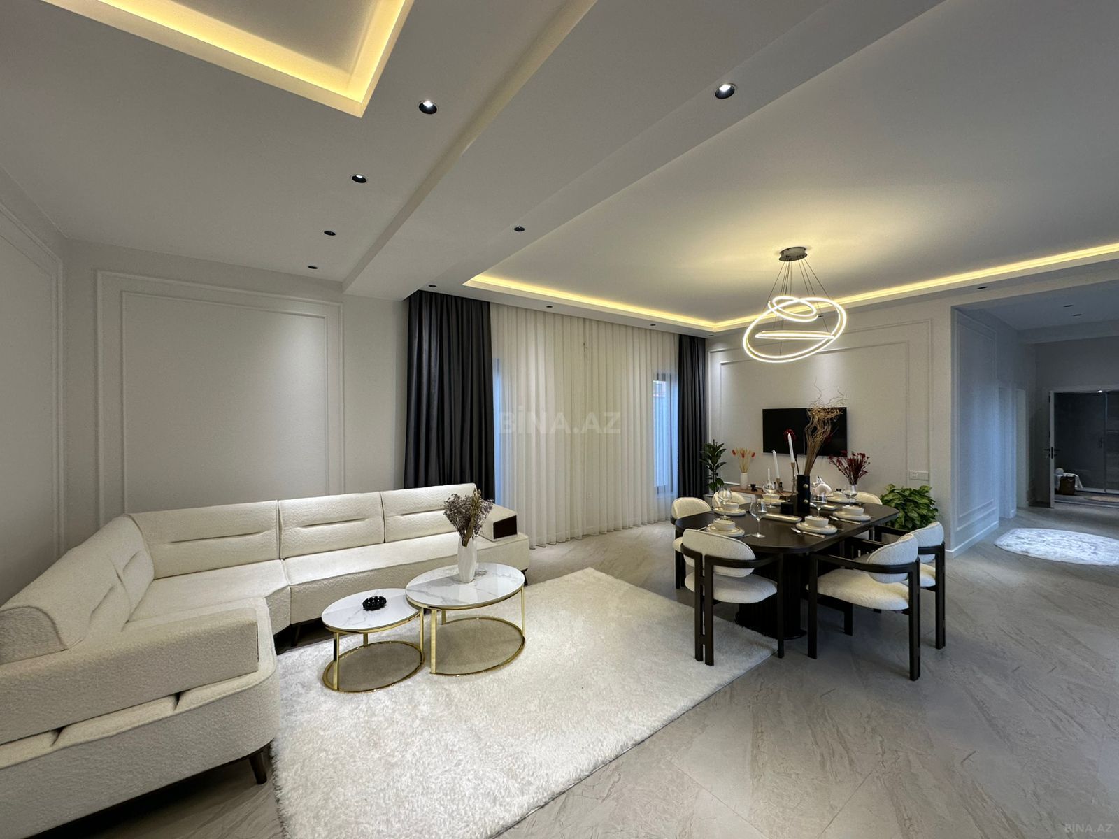 5 otaqlı həyət evi/bağ evi - Mərdəkan q. - 200 m² (10)