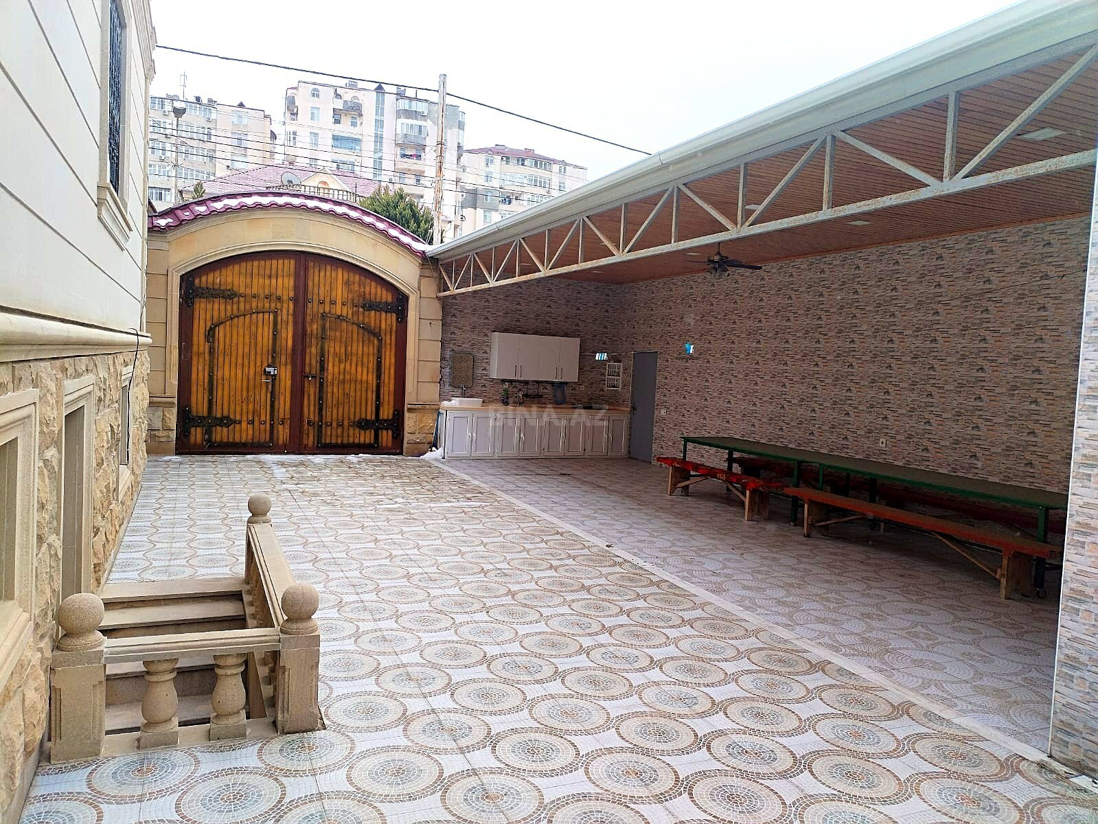 5 otaqlı həyət evi/bağ evi - Bakıxanov q. - 250 m² (6)