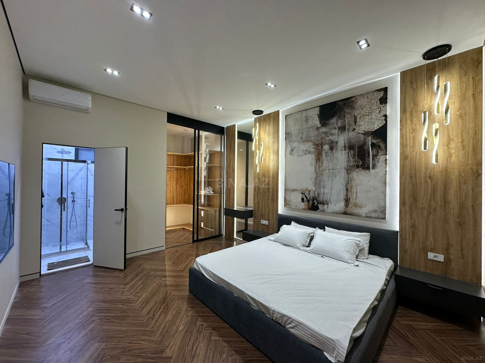 4 otaqlı həyət evi/bağ evi - Şüvəlan q. - 230 m² (22)