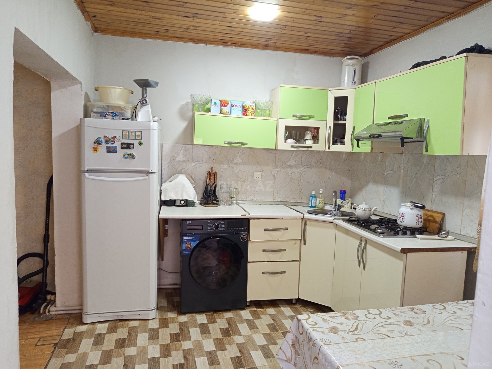 3 otaqlı həyət evi/bağ evi - Hövsan q. - 70 m² (7)