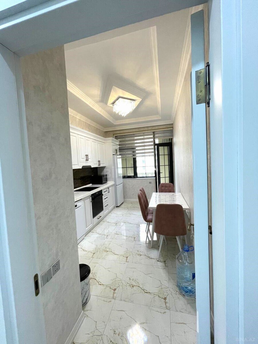 3 otaqlı yeni tikili - Elmlər Akademiyası m. - 120 m² (9)