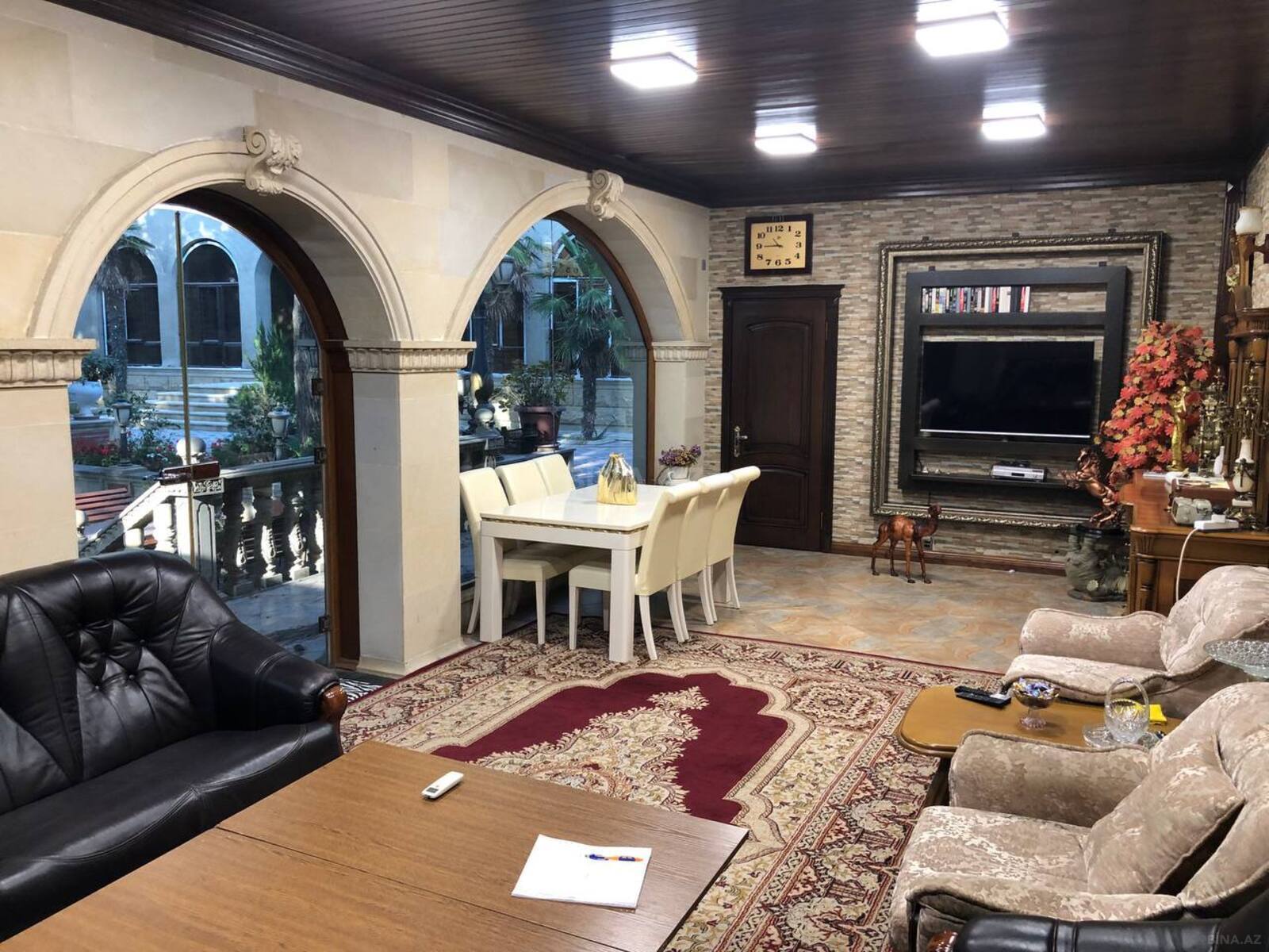 10 otaqlı həyət evi/bağ evi - Həzi Aslanov q. - 450 m² (7)