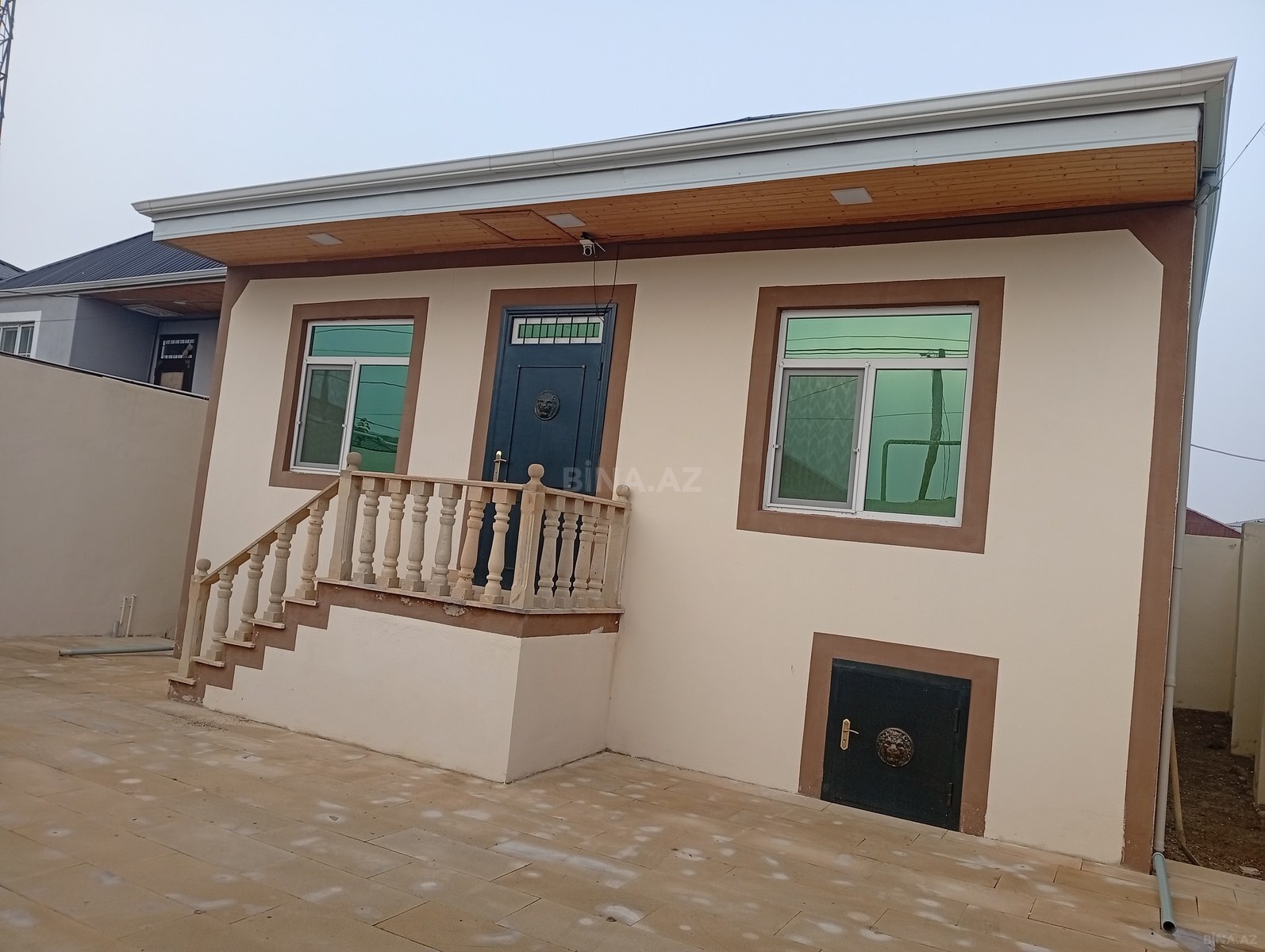 3 otaqlı həyət evi/bağ evi - Hövsan q. - 90 m² (1)
