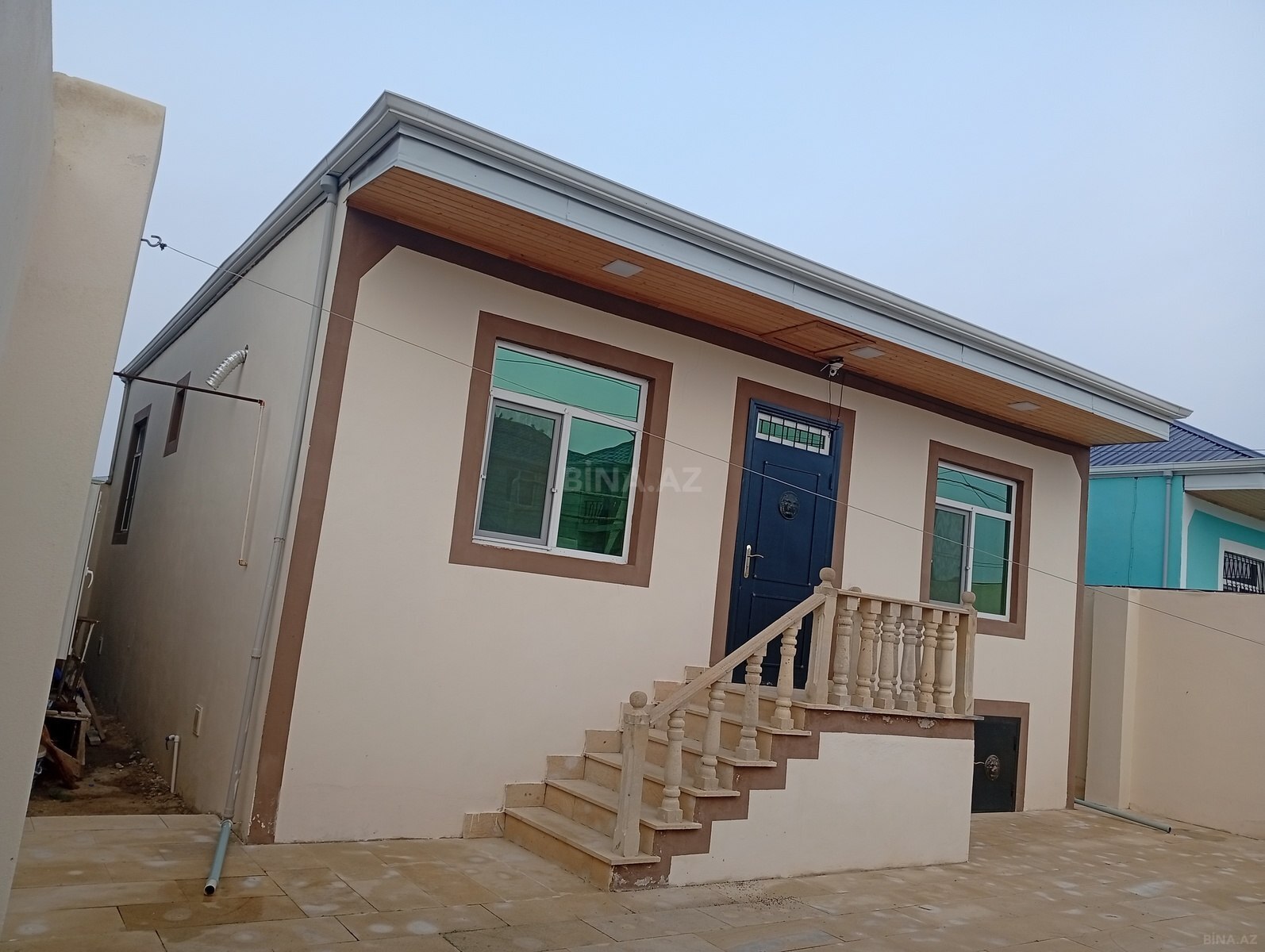 3 otaqlı həyət evi/bağ evi - Hövsan q. - 90 m² (5)