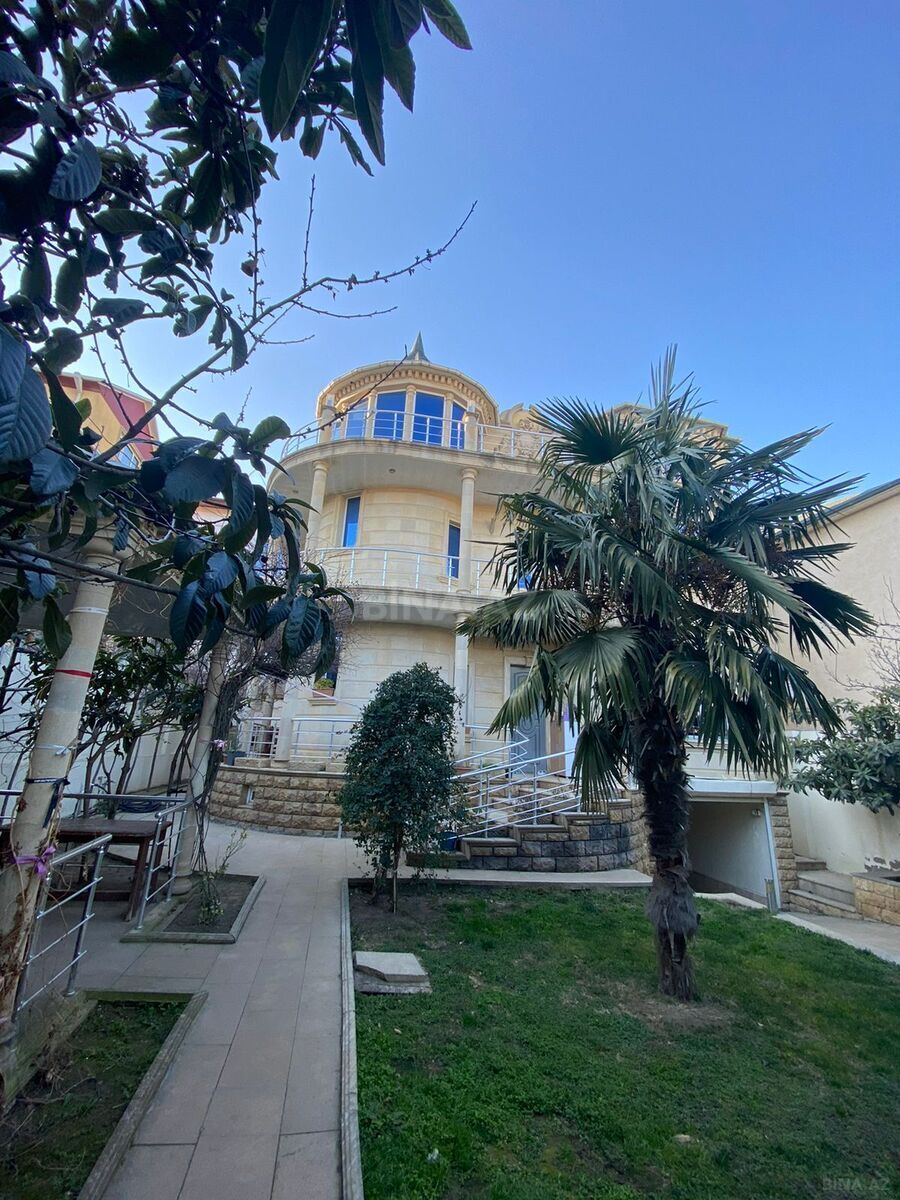7 otaqlı həyət evi/bağ evi - Badamdar q. - 450 m² (1)