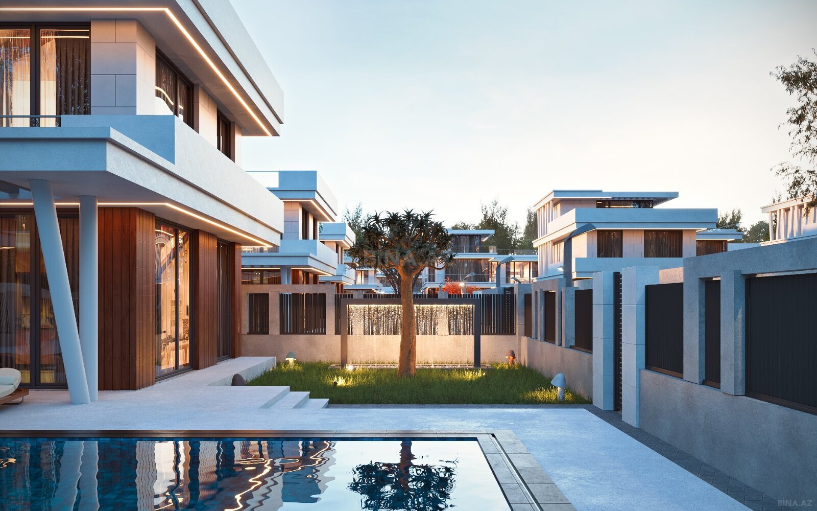 6 otaqlı həyət evi/bağ evi - Bilgəh q. - 320 m² (3)