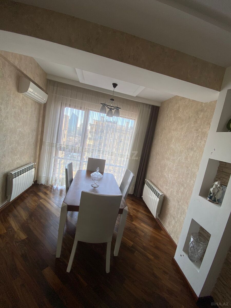 3 otaqlı yeni tikili - Şah İsmayıl Xətai m. - 120 m² (6)