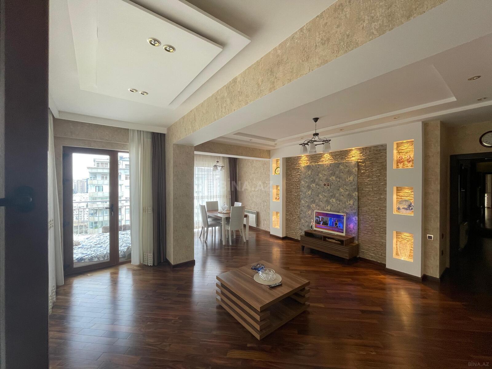 3 otaqlı yeni tikili - Şah İsmayıl Xətai m. - 120 m² (2)