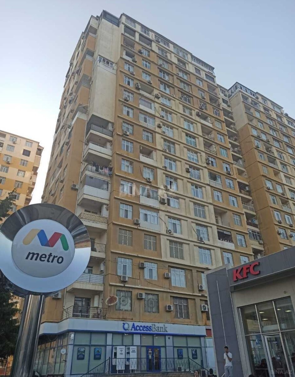 3 otaqlı yeni tikili - Həzi Aslanov m. - 106 m² (1)