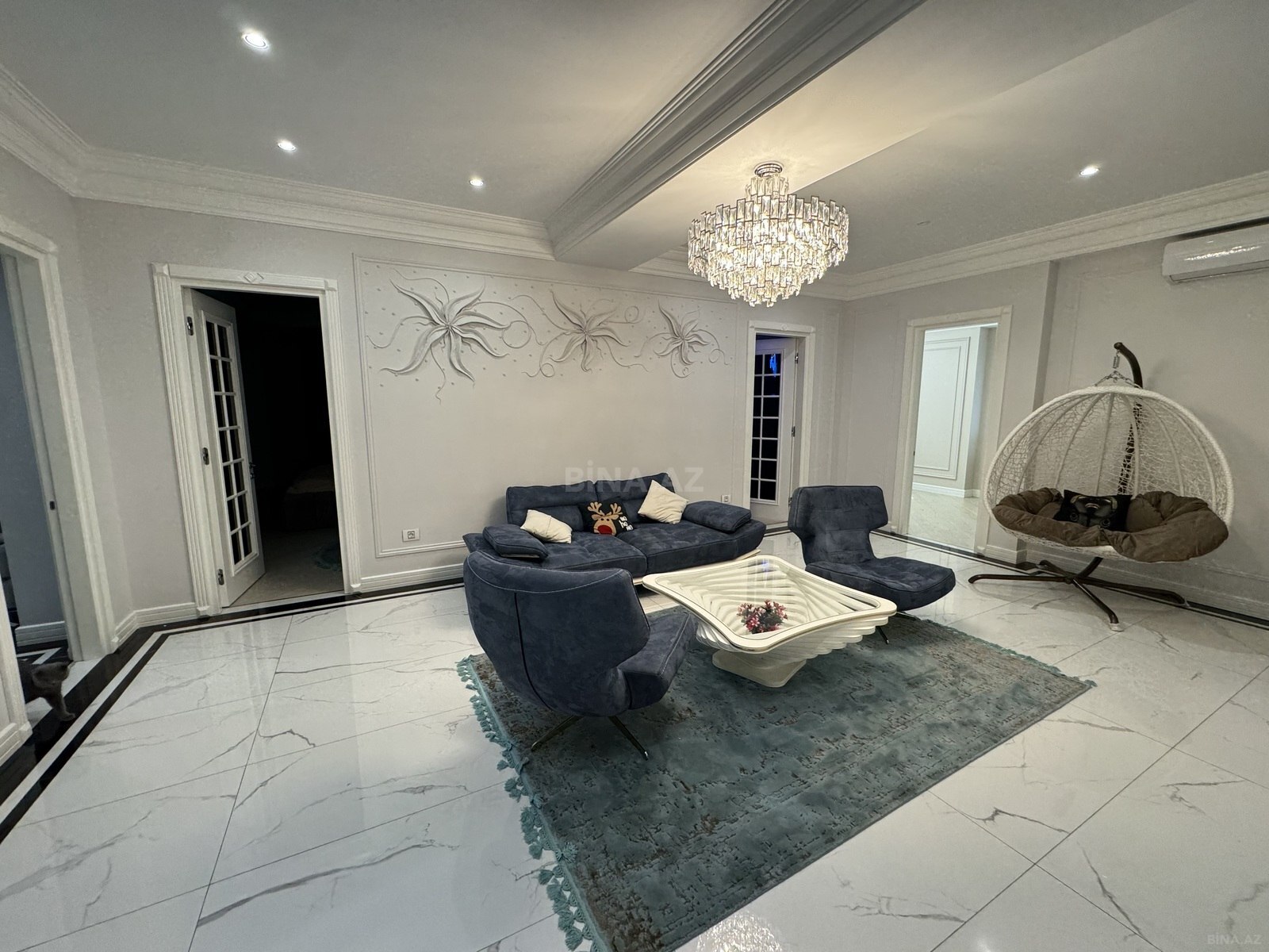 4 otaqlı yeni tikili - Şah İsmayıl Xətai m. - 270 m² (7)