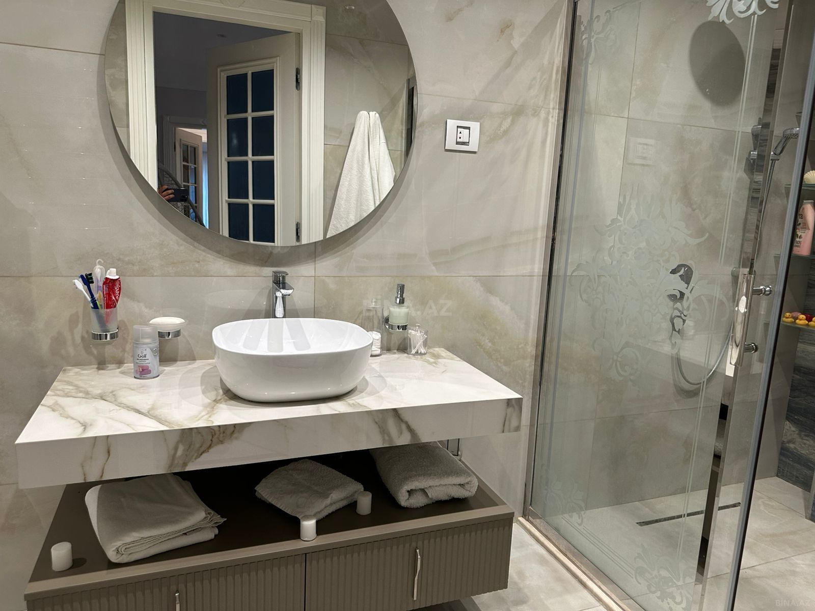 4 otaqlı yeni tikili - Şah İsmayıl Xətai m. - 270 m² (17)