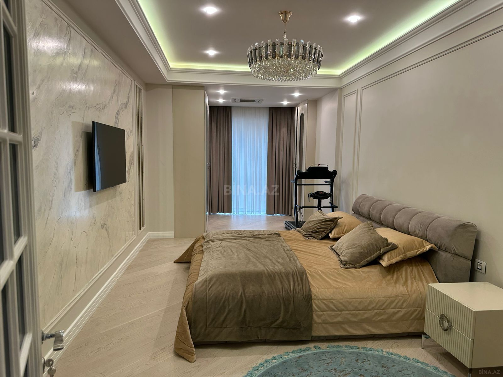4 otaqlı yeni tikili - Şah İsmayıl Xətai m. - 270 m² (13)