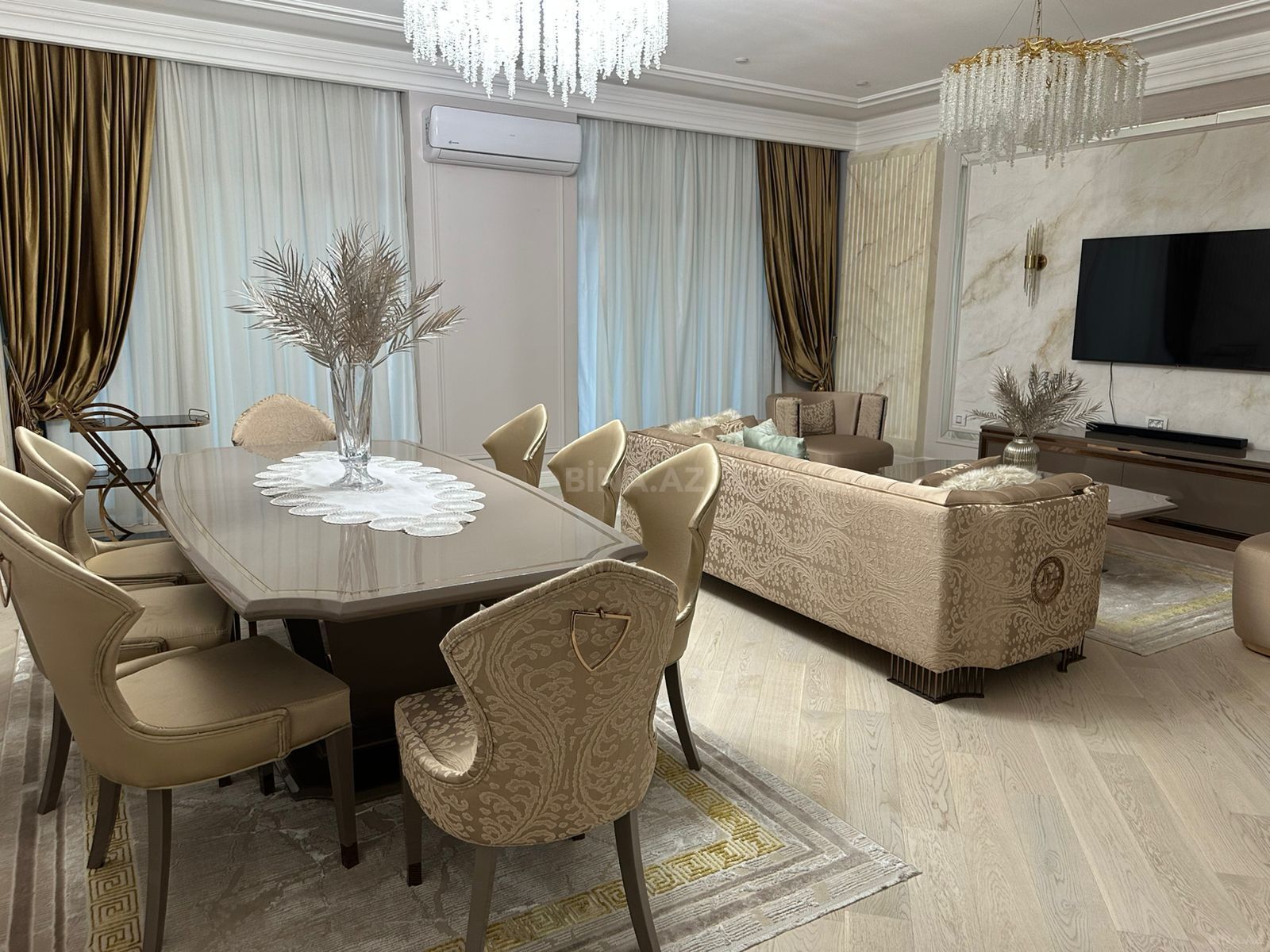 4 otaqlı yeni tikili - Şah İsmayıl Xətai m. - 270 m² (6)