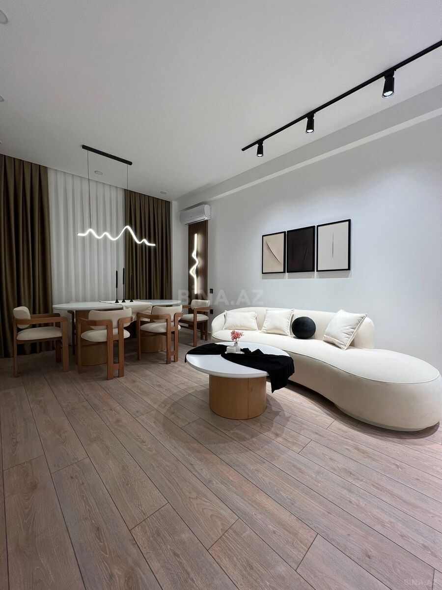 3 otaqlı yeni tikili - Şah İsmayıl Xətai m. - 104 m² (1)