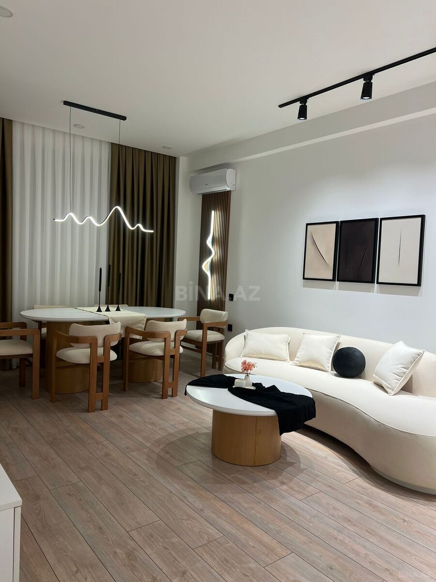 3 otaqlı yeni tikili - Şah İsmayıl Xətai m. - 104 m² (2)