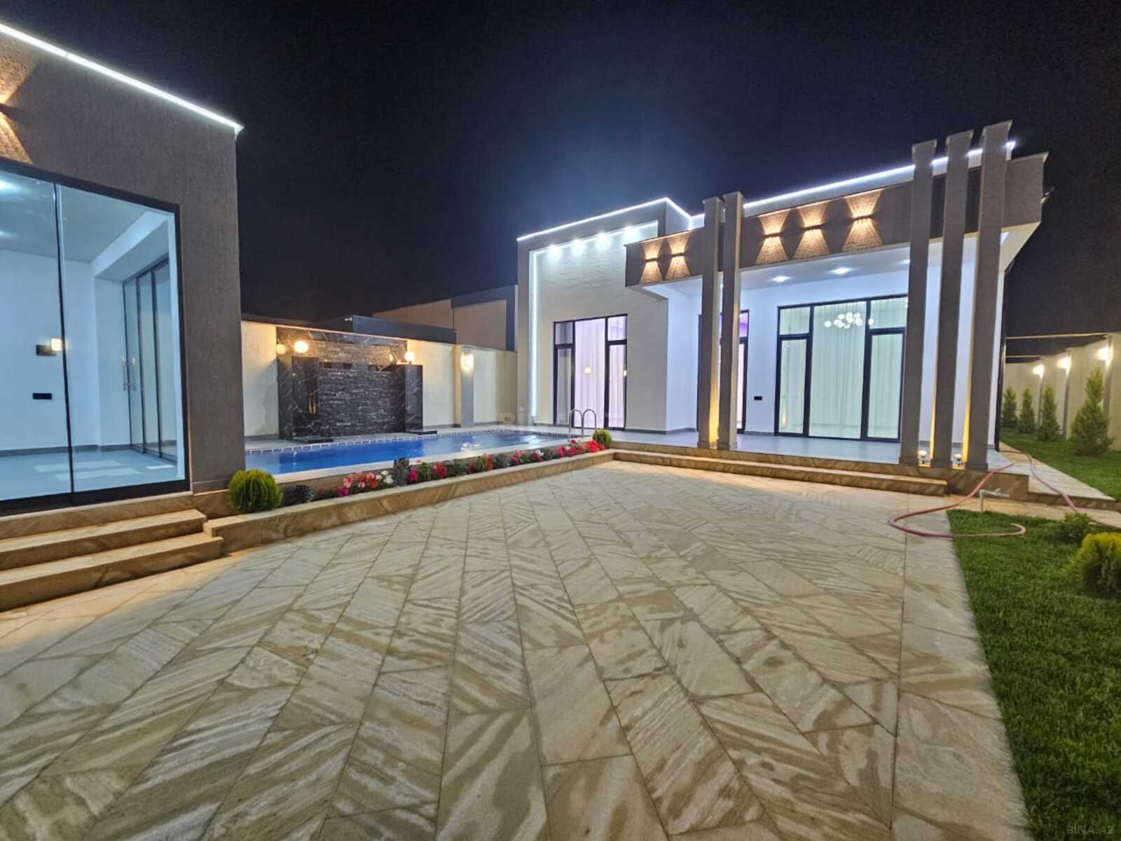 4 otaqlı həyət evi/bağ evi - Şüvəlan q. - 150 m² (7)