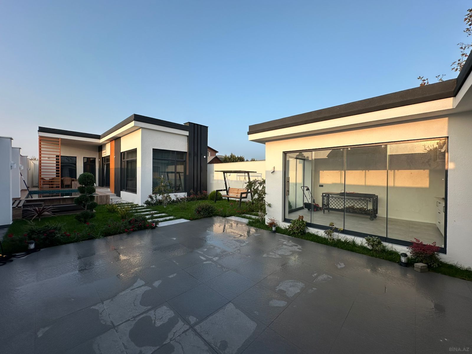 4 otaqlı həyət evi/bağ evi - Mərdəkan q. - 150 m² (1)